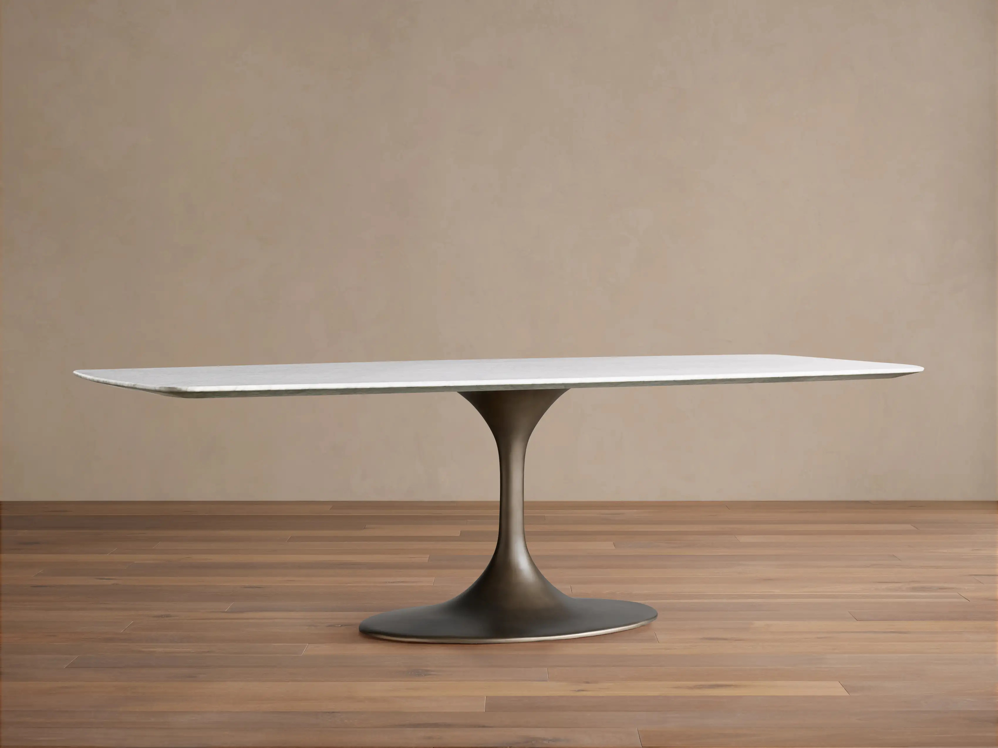 Saint Germain Stone Dining Table with Launette Base | Arhaus