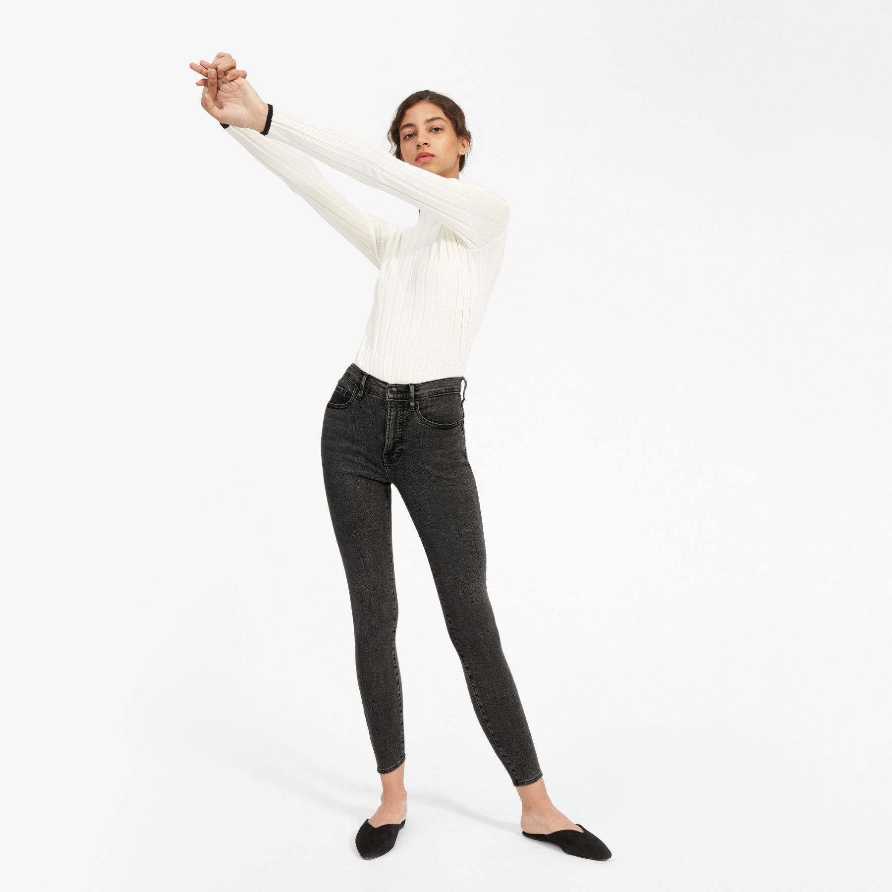 Authentic Stretch High-Rise Skinny Ankle Jean | Everlane