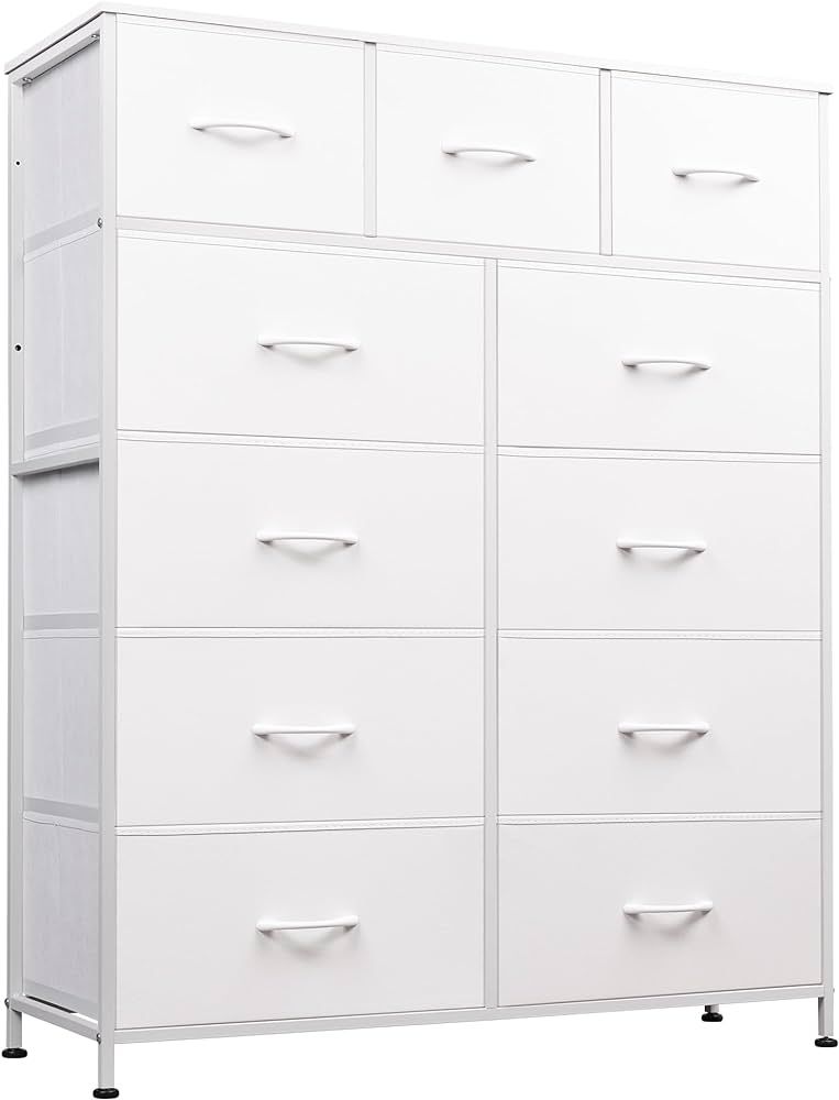 WLIVE Tall Dresser for Bedroom, Fabric Dresser Storage Tower, Dresser & Chest of Drawers Organize... | Amazon (US)