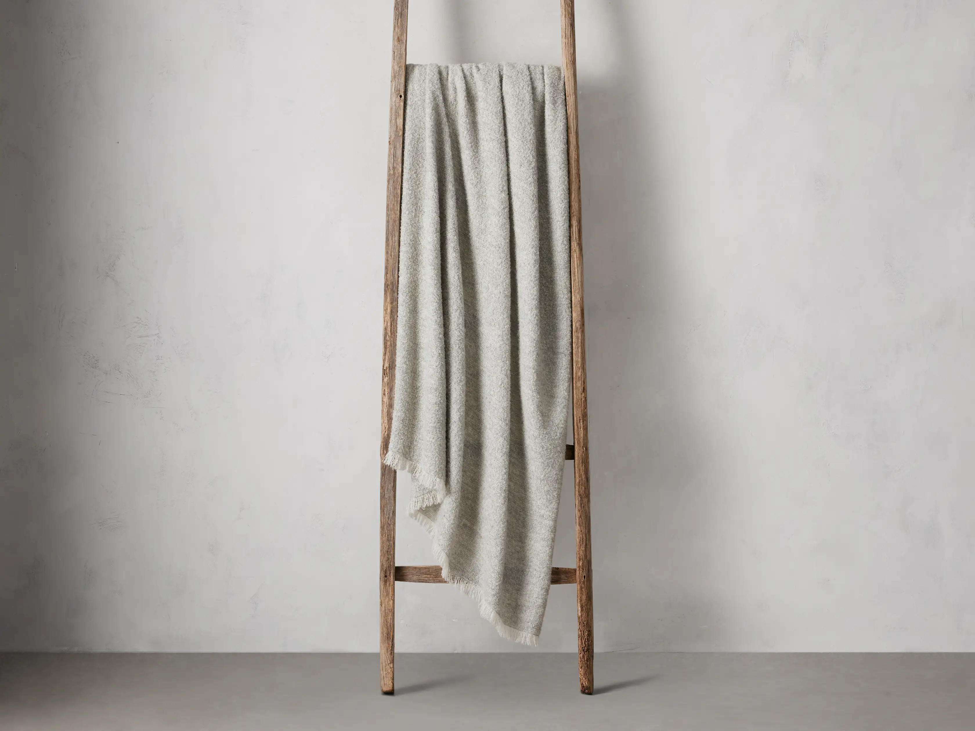 Alpaca Boucle Throw | Arhaus