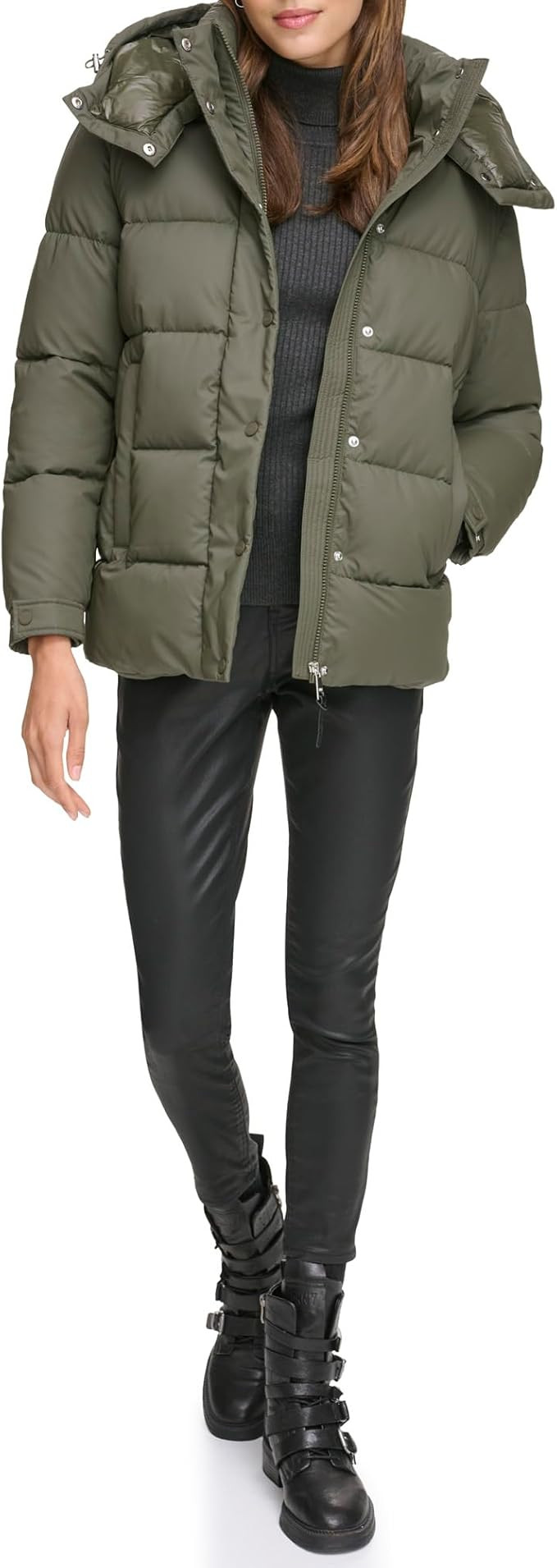 DKNY Womens Down Puffer Coat | Amazon (US)