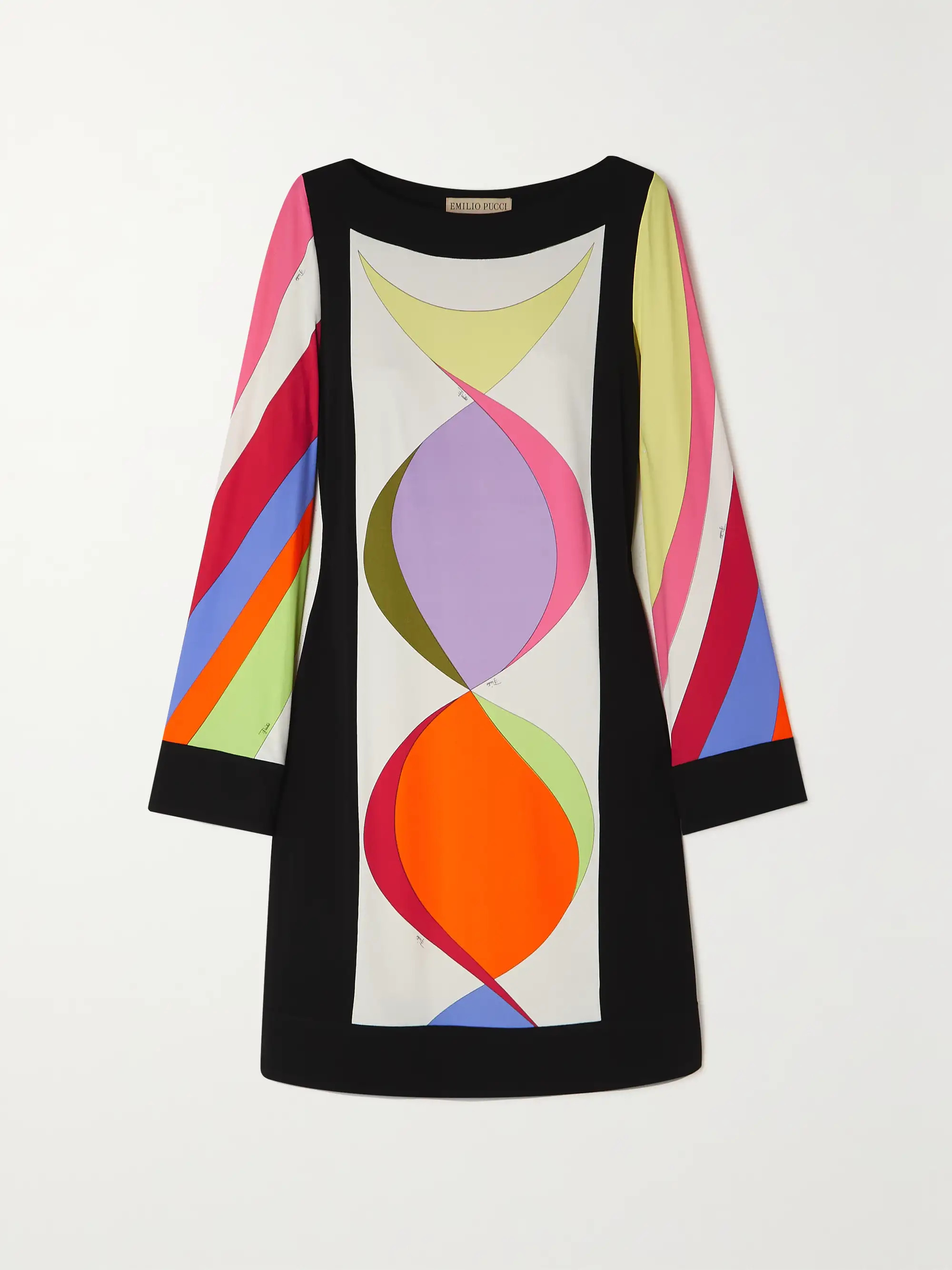 Printed jersey mini dress | NET-A-PORTER (US)
