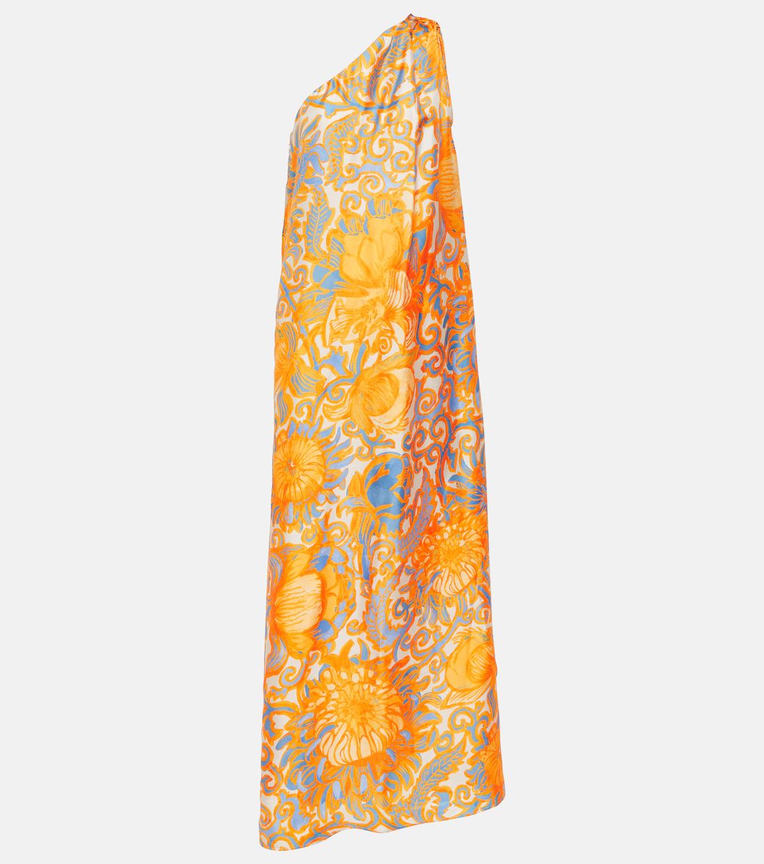 Roy floral silk twill maxi dress | Mytheresa (US/CA)