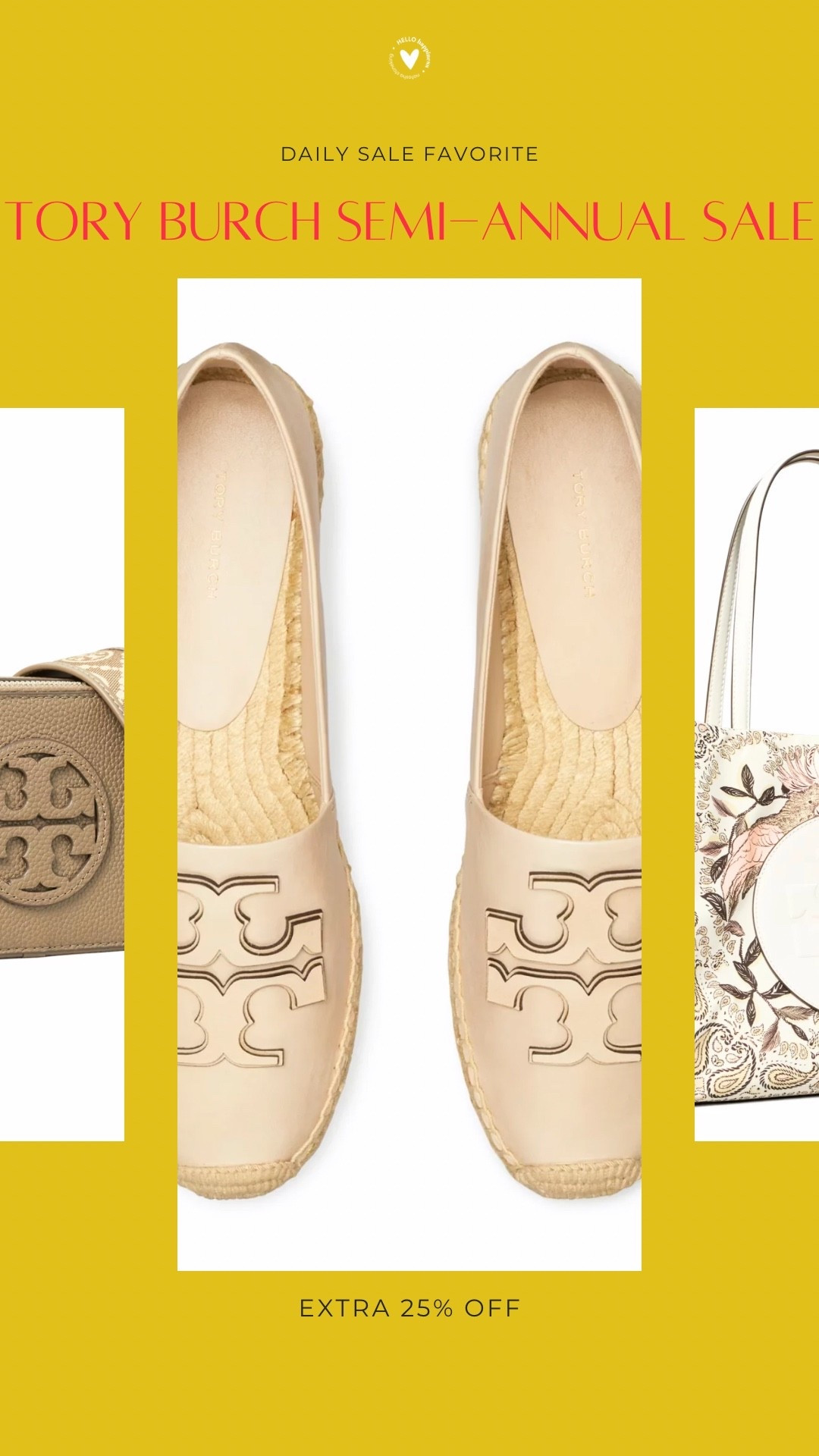 Luxury for less! 💛 The Tory Burch Semi-Annual Sale is happening now with an extra 25% off sale styles. From sandals to handbags, these are some of the best deals of the season!

#LTKSaleAlert #LTKootd #LTKOver40