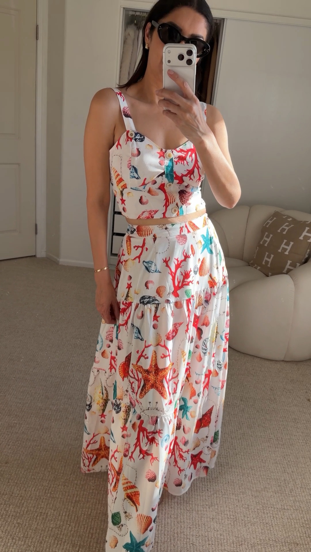 Vacation dress from @commence
This is a skirt set of two. Its is beautiful and lightweight. Wearing size S.
The skirt has lining. 
Ask me any question before you buy ⭐️
.


#LTKSeasonal #LTKFindsUnder100 #LTKootd