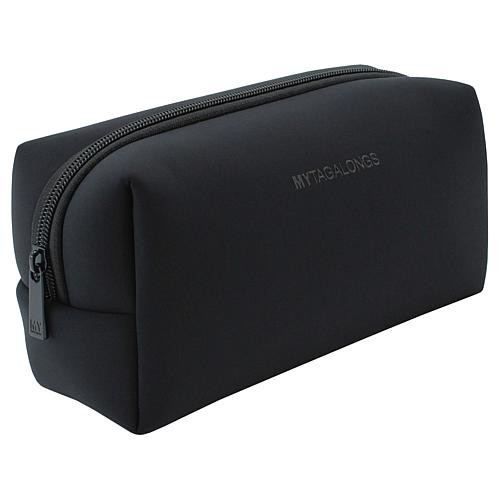 MyTagAlongs The Loaf Cosmetic Pouch with Clear Pouch - Black | HSN