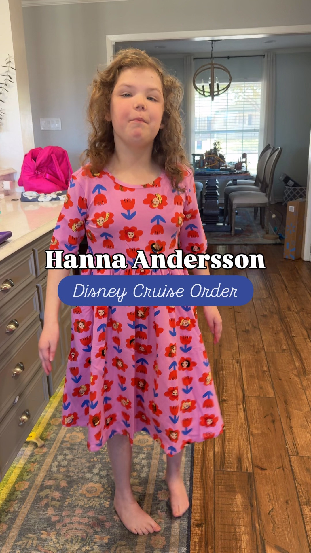 This girl lives for a princess pattern! Thought these Hanna Andersson Disney outfits and prints were too cute to pass up for our cruise this summer! 

Disney outfits | Disney OOTD | Disney Cruise 