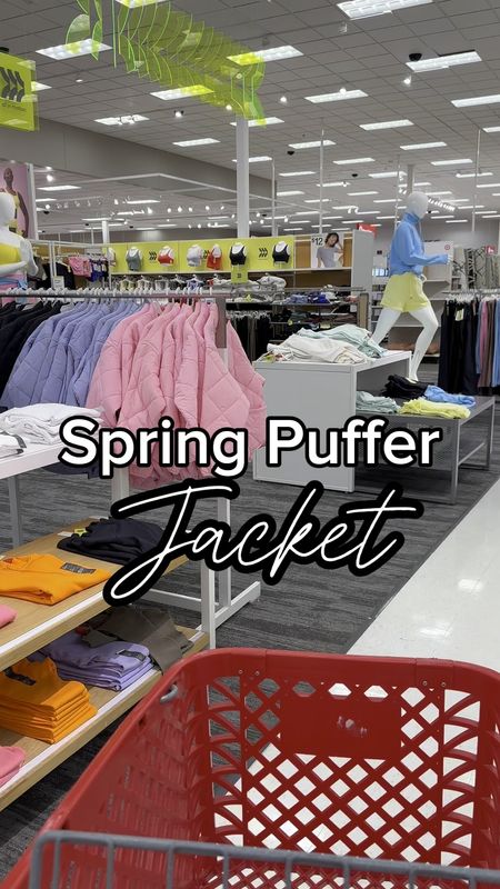 Spring puffer jacket! Target find.

#LTKstyletip #LTKfindsunder50 #LTKSeasonal
