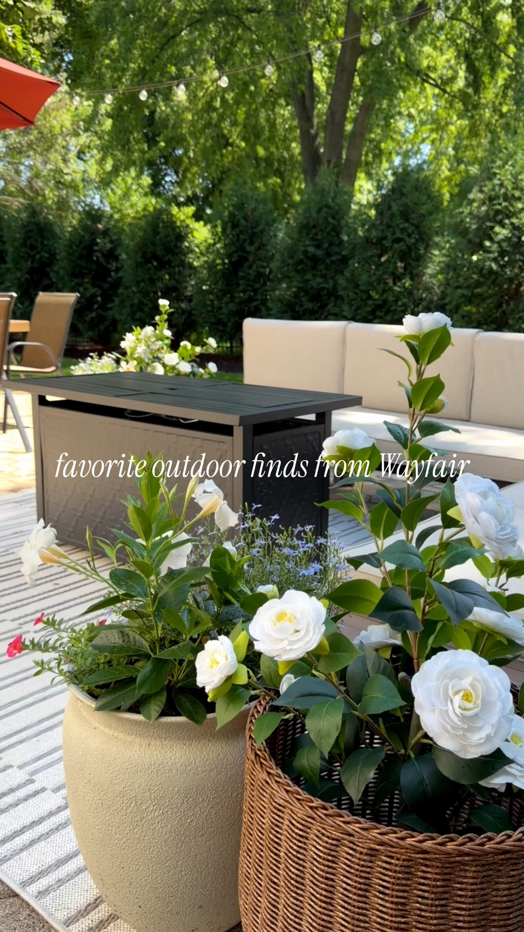 Wayfair‘s Black Friday in July is going on through July 27! I am still in full summer mode and any chance I get we’ve been enjoying the great outdoors! There’s a few pieces I’m shopping for in our home, and always love taking advantage of these sales! 
.
.
.
.
.
#outdoorrugs #outdoorspaces #patioseason #patiofurniture #patiodecor

#LTKHome #LTKSaleAlert #LTKSeasonal