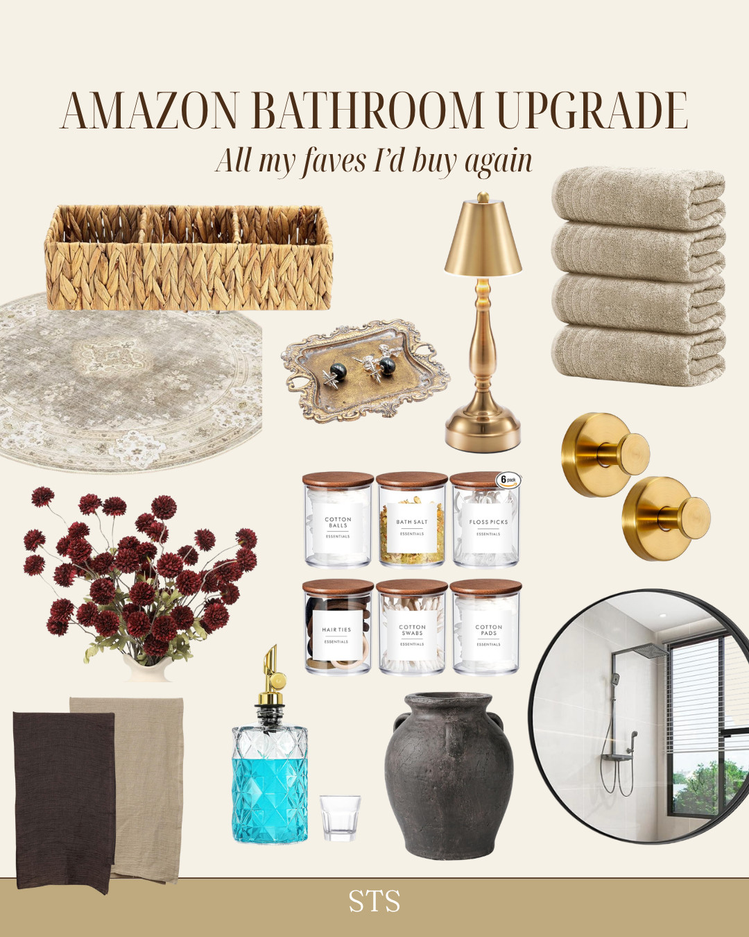 The Amazon bathroom upgrades I would buy a hundred times over 🚿✨ These are not just pretty, they actually made a difference. We're talking the kind of finds that make your bathroom feel like a luxury hotel without a renovation in sight!


 #amazonhome #bathroomdecor #bathroomupgrade #homedecor #amazonfind #bathroominspo #affordabledecor  

 #LTKHome