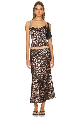 Enigmatic Maxi Skirt in Leopard | Revolve Clothing (Global)