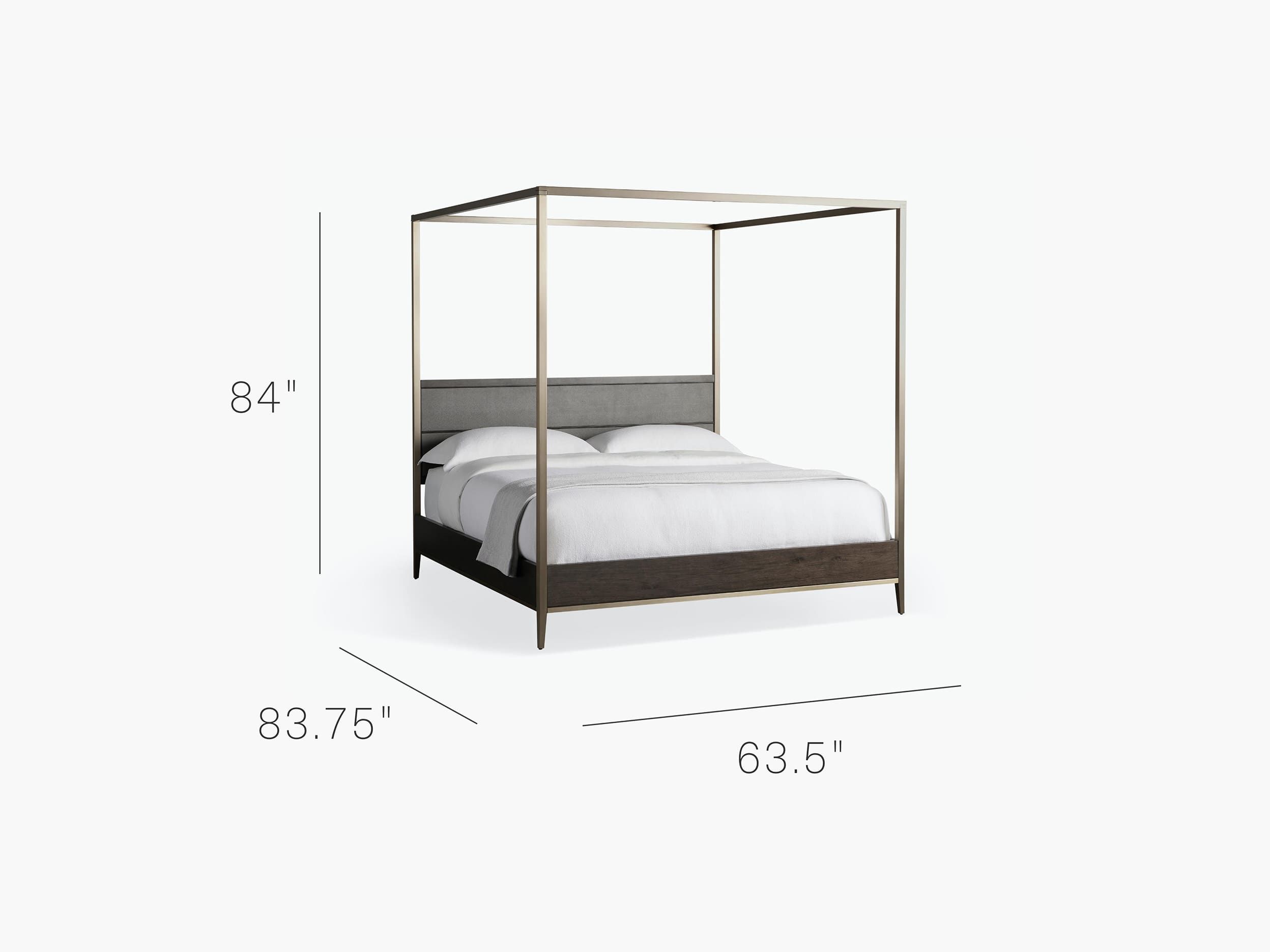 Malone Canopy Bed | Arhaus