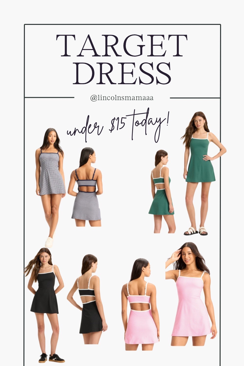 Just ordered this target dress in the gingham prints!! Soo cute & on sale today!! Only $14!!

Bump style
Bump friendly 
Spring fashion 
Summer fashion 
Target finds
Target haul


#LTKTravel #LTKPetite #LTKBump