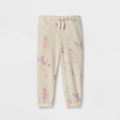Grayson Mini Toddler Girls' Tie-Dye Jogger Pants - Pink | Target