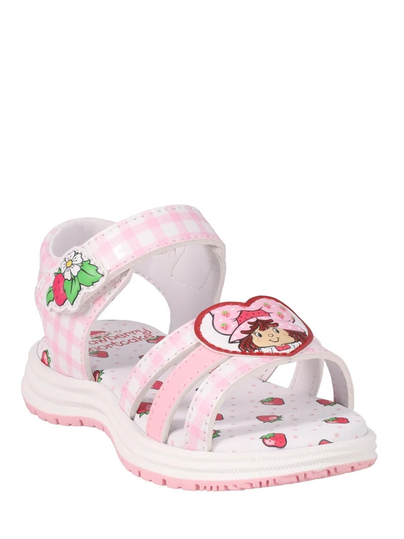 Little Girls Strawberry Shortcake License Sandals | Walmart (US)
