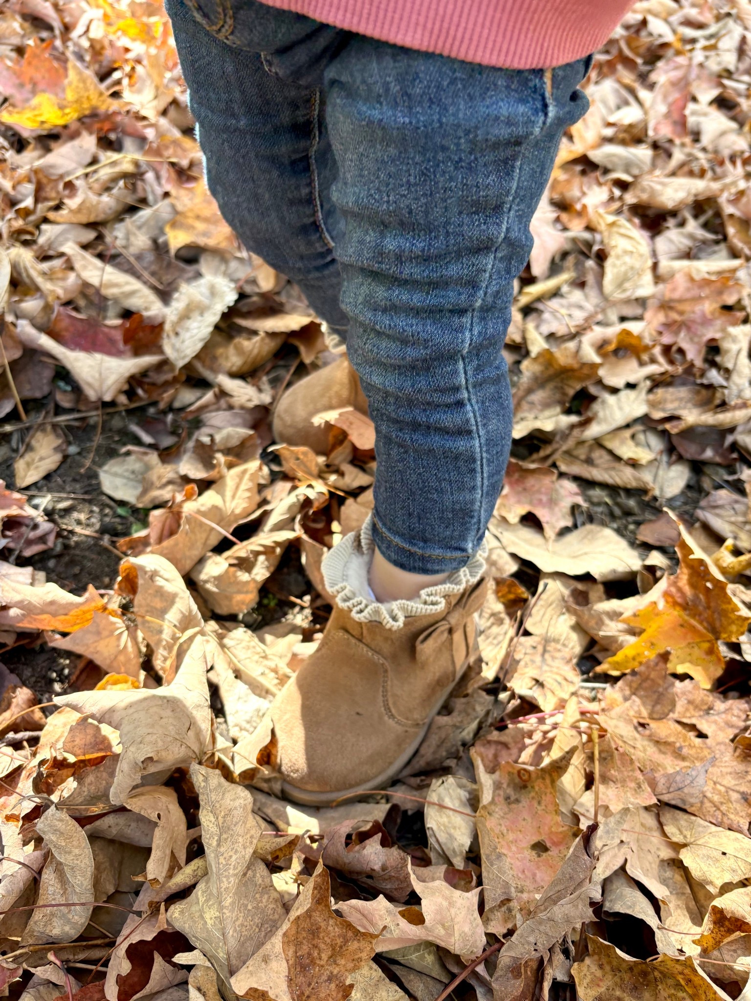 Reese got a new pair of Fall boots that are ADORABLE. She loves them so much, they’re easy to walk in for our new walker and they’re so cozy with fur lining on the inside. Baby girl fashion is just so fun. Baby girl FALL fashion is even MORE fun! 

For size reference, Reese is 14 months old and is wearing a size 4, comfortably 

#LTKBaby #LTKShoeCrush #LTKKids