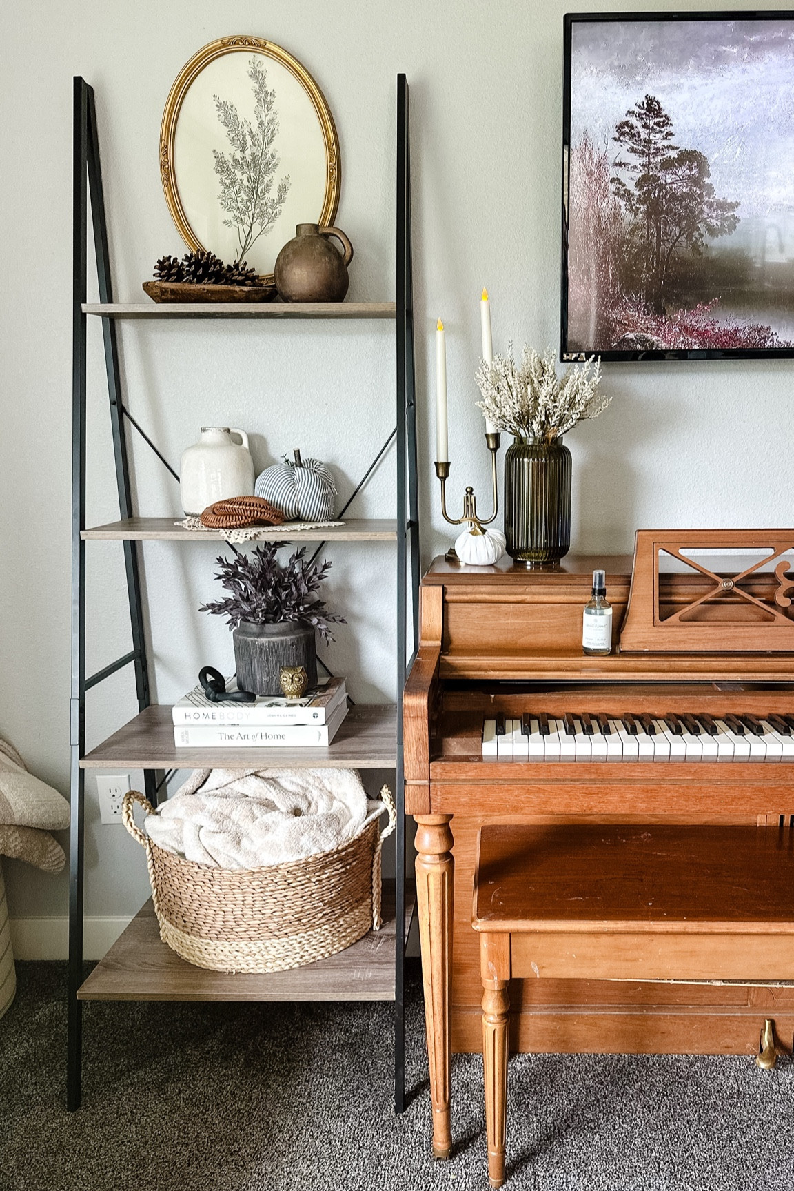 Fall decor shelf styling.

modern neutral organic transitional home decor

#LTKSeasonal #LTKstyletip #LTKhome