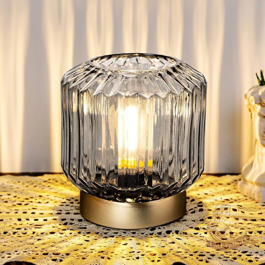MJ PREMIER Battery Operated Lamp with Timer Cordless Table Lamps for Home Decor Battery Powered N... | Amazon (US)