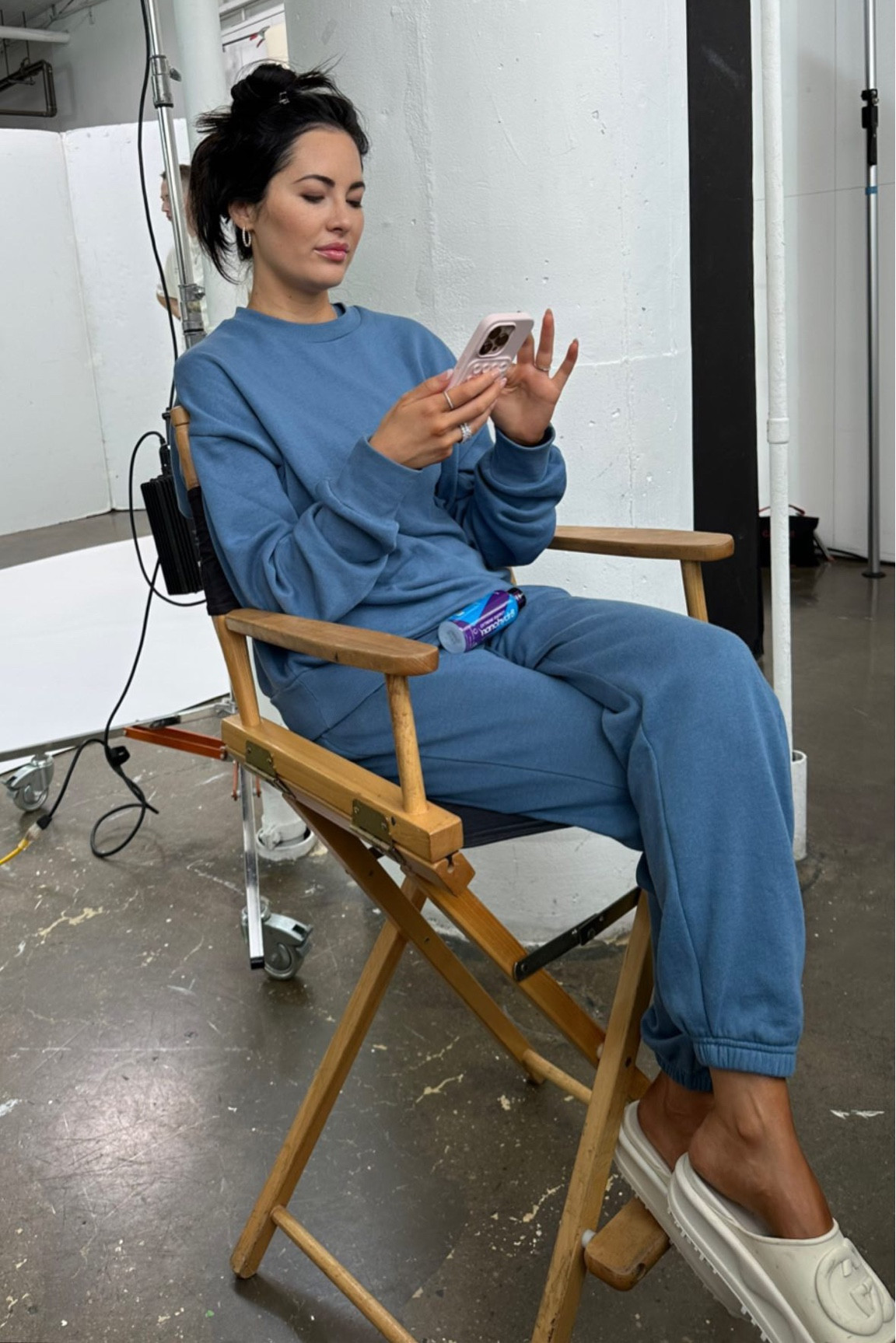 Cozy on set in my IVL! 

#LTKFind #LTKSeasonal #LTKtravel