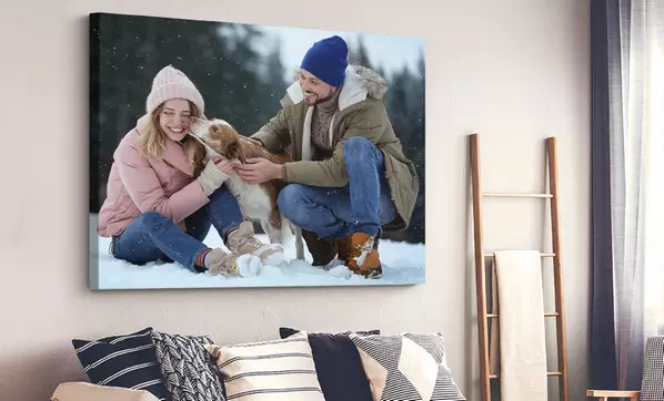 Custom Canvas Prints in Large Sizes – Ready to Hang (Up to 86% Off) | Groupon North America