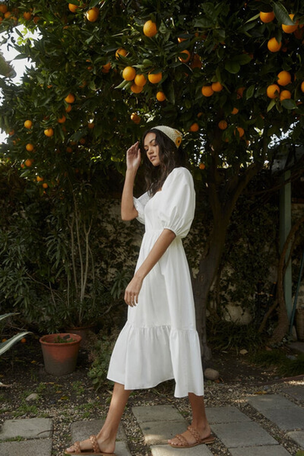 Puff Sleeve Flounce Dress | Forever 21 | Forever 21 (US)