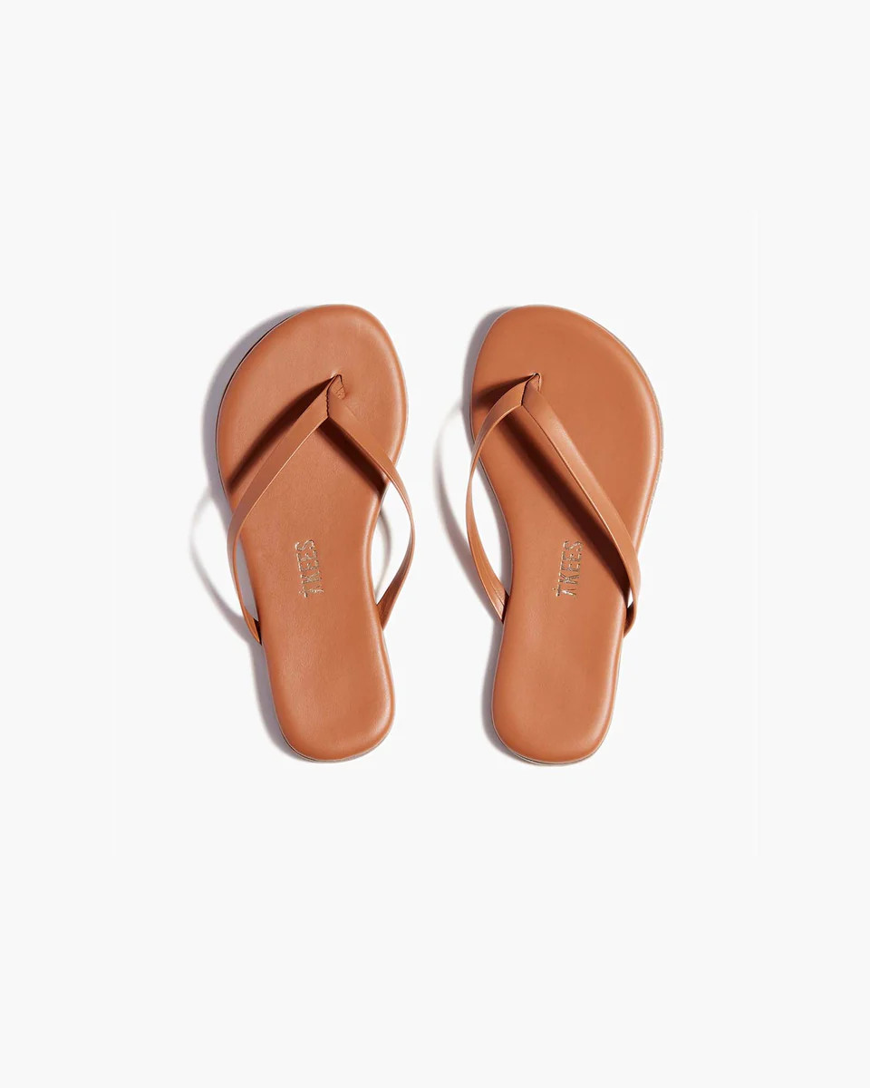 Kids Lily Foundations in Au Naturale | Flip-Flops | Kids Footwear | TKEES