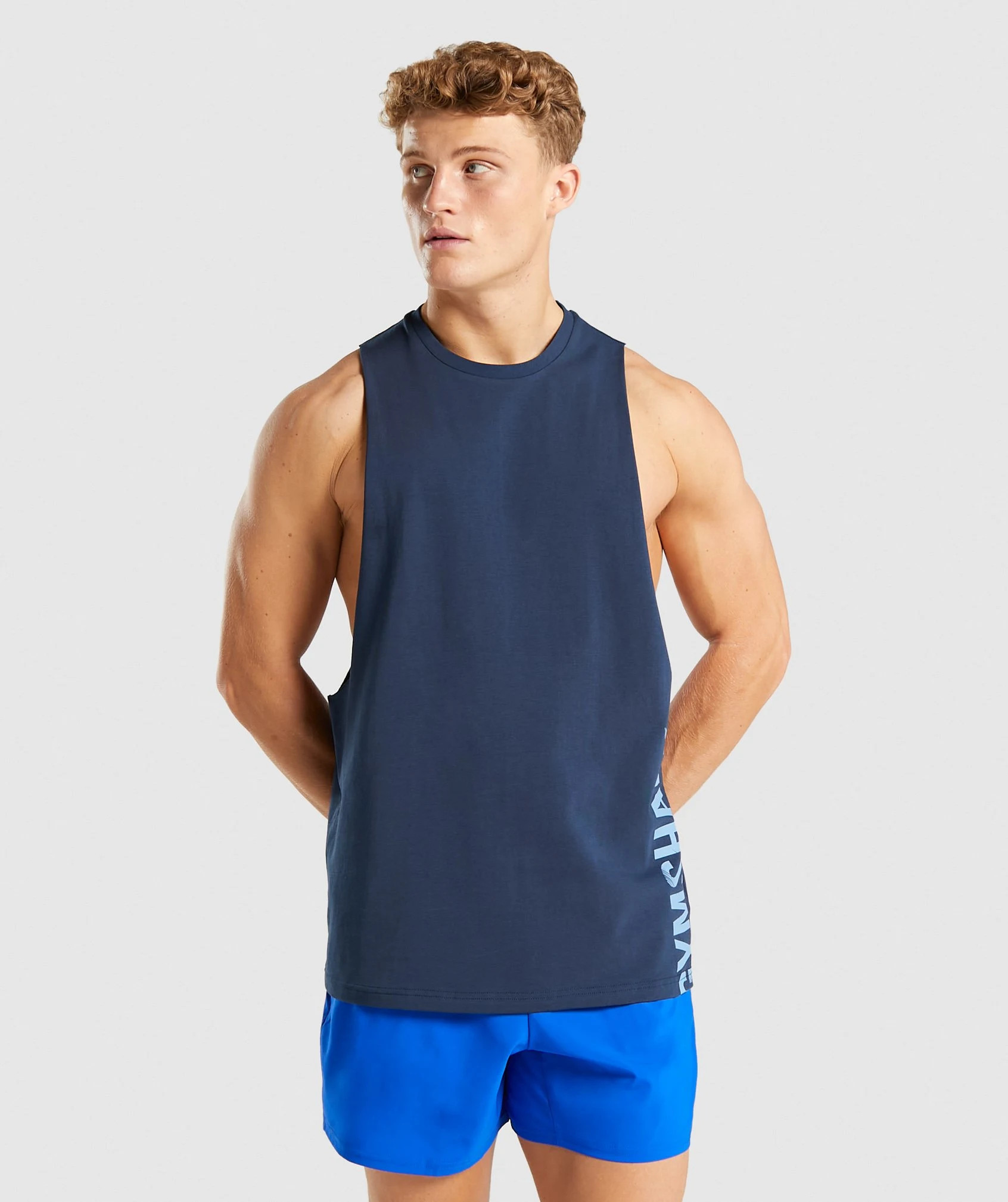 distressed logo tank | Gymshark (Global)