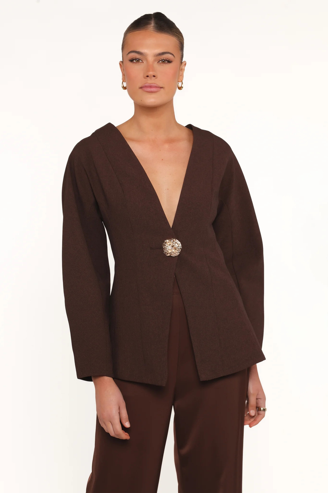Elke Jacket - Brown | Petal & Pup (US)