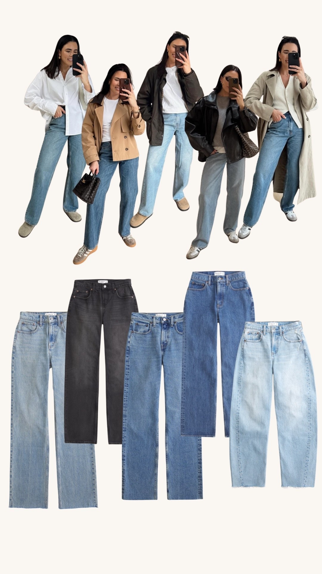 15 - 30% off jeans at Abercrombie, my favourite place for denim and also use code AFXLTK for another 15% off! 

#LTKwinter #LTKFashionMonth #LTKuk