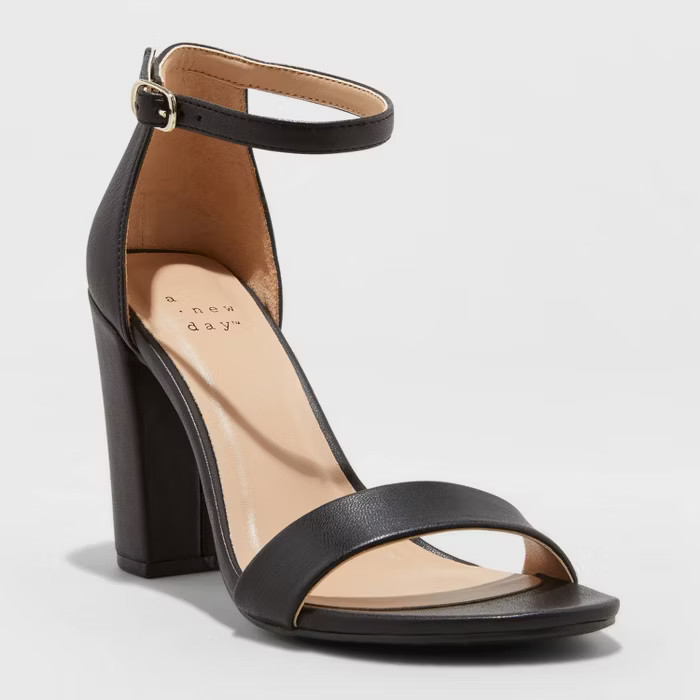 Women's Ema High Block Heeled Pumps - A New Day™ | Target