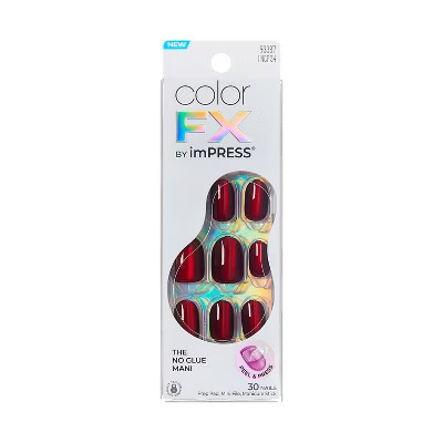 colorFX by imPRESS - No Glue Press-On Nails - Hidden Gem - 30ct | Target