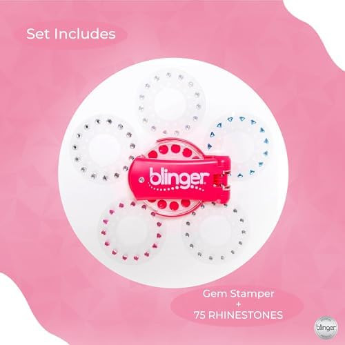 blinger® Diamond Starter Kit - Dreams – as seen on Shark Tank | 75 Colorful Rhinestone Gems | ... | Amazon (US)