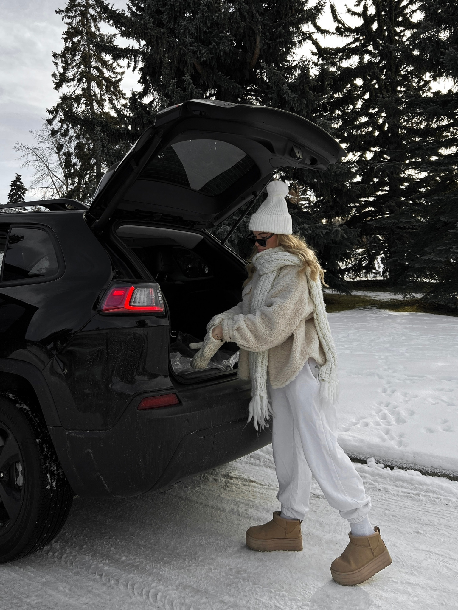 all bundled up and cozyyyyy🤍☃️❄️

Tips for staying warm this winter🤍:
• on bad hair days: hat, on good hair days: earmuffs🤠
• try wearing baggy pants or going up a size in your jeans for room to add leggings or tights under👖
• snow boots are your bff (Uggs, moon boots, Sorrells)❄️
• you’d be surprised how much warmer a scarf can make you🧣
• do not leave the house without your gloves🧤
• start with a tank, add a long sleeve and top with a chunky knit🧶

#LTKstyletip #LTKHoliday #LTKSeasonal