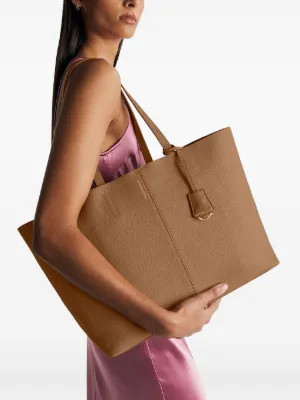MAISON De SABRÉ Snap Soft Leather Tote Bag | Neutrals | FARFETCH PH | Farfetch Global