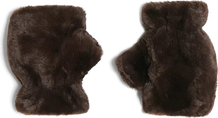 Apparis Ariel Faux Fur Fingerless Gloves | Nordstrom | Nordstrom