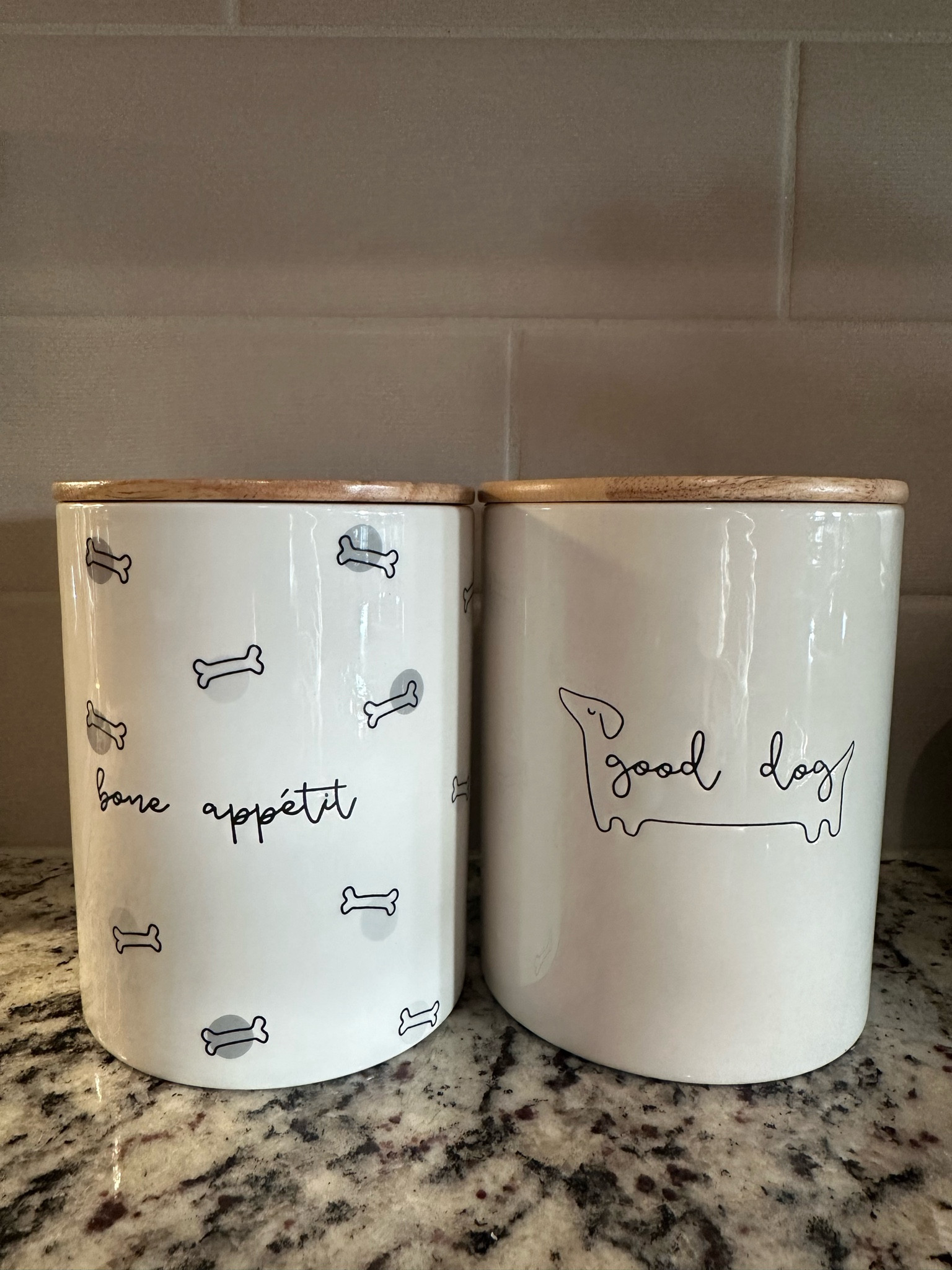 Dog treat jars, puppy treats 

#LTKfamily #LTKhome #LTKfindsunder50