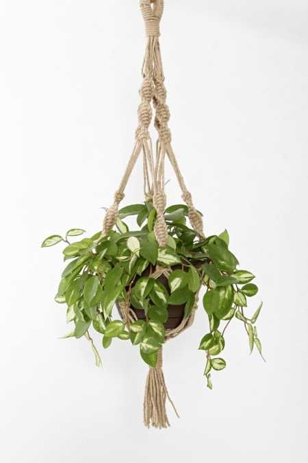 Magical Thinking Hand-Knotted Hanging Planter | Urban Outfitters US