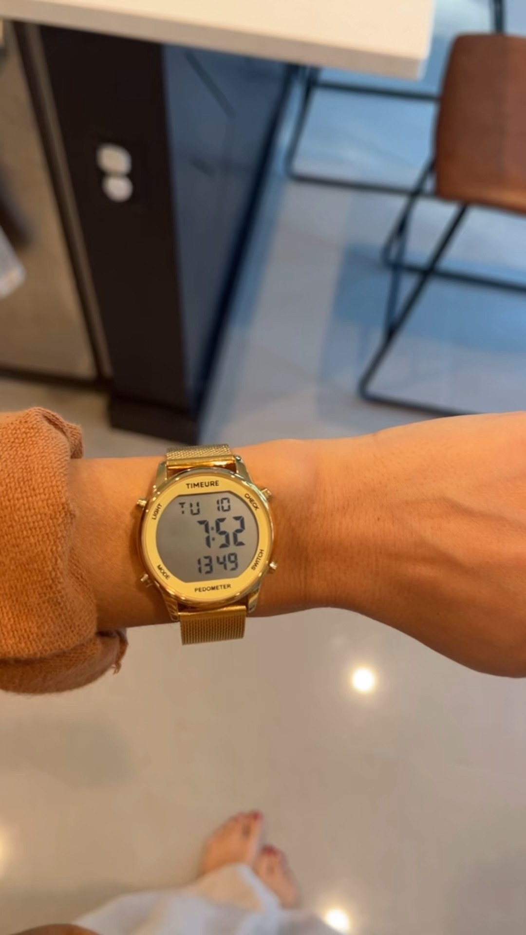 Viral cold wrist watch pedometer from Amazon! Super nice looking and a cheaper way to count your steps than a smart device (which I don’t want attached to me)! Linked here! 

#LTKActive #LTKmomlife #LTKfitnessgoals