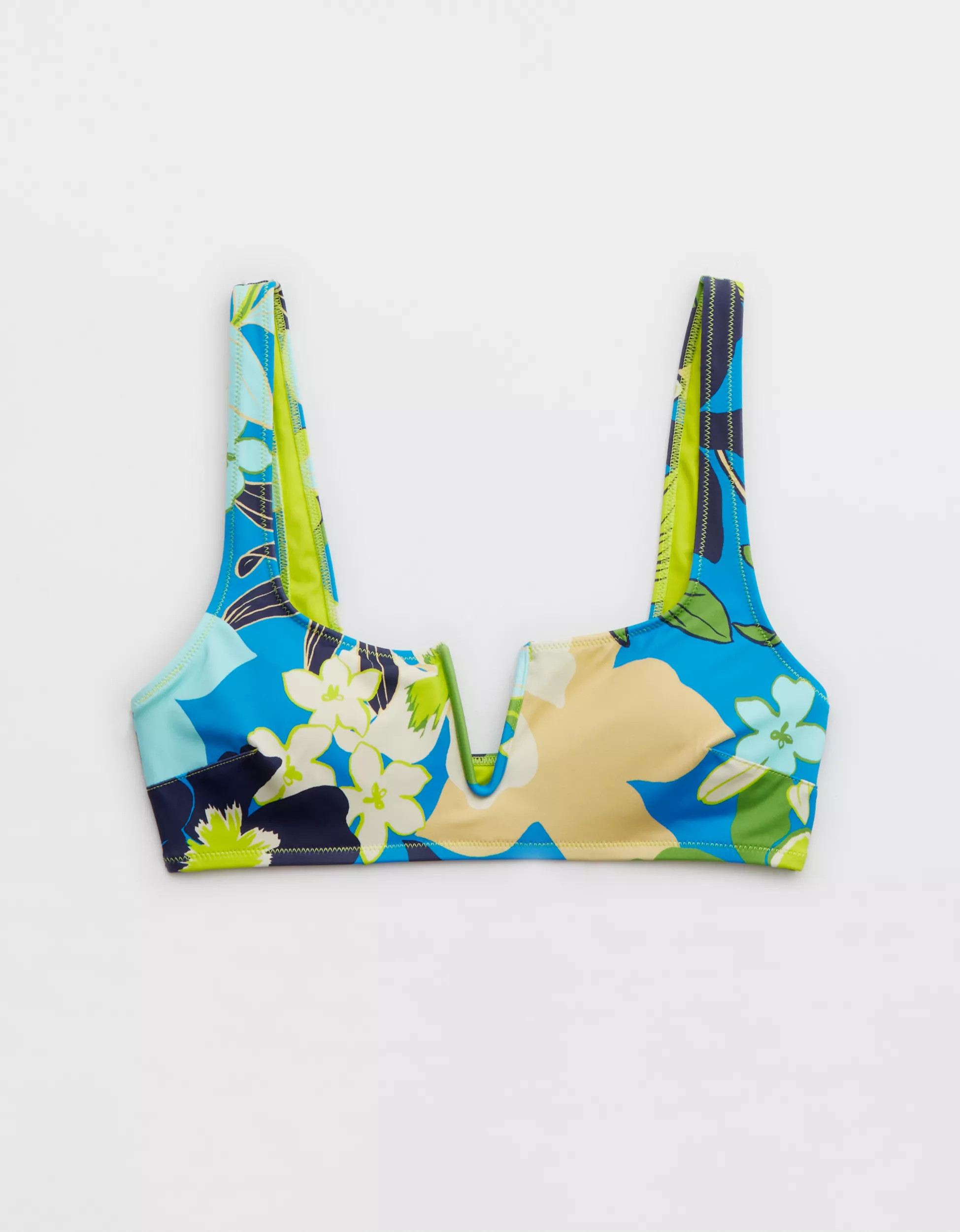 Aerie V Wire Scoop Bikini Top | Aerie