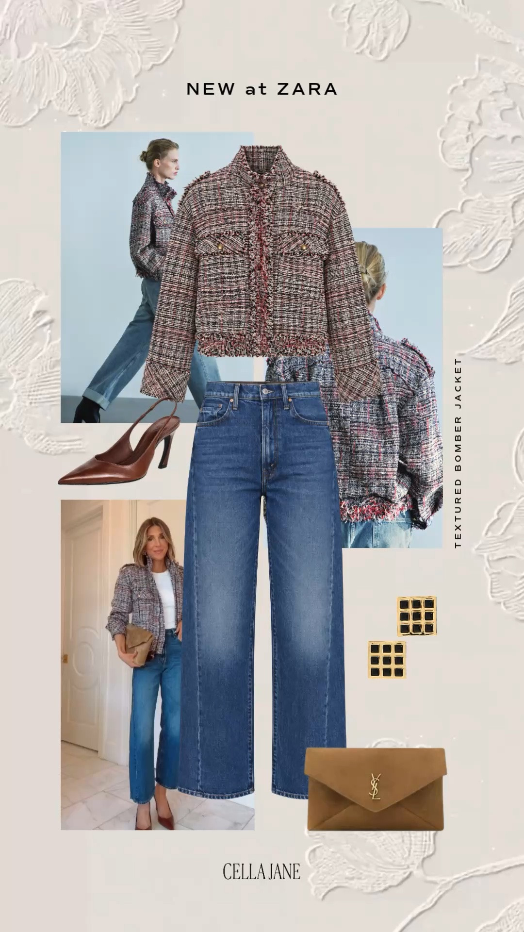 @Zara fall outfit ideas! This tweed jacket is so elevated. Get 30% off my jeans at Bloomingdale’s!

#LTKootd #LTKSeasonal
