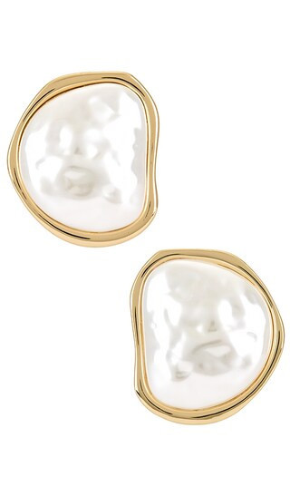 retrofete Fiorenza Earring in Ivory. | Revolve Clothing (Global)