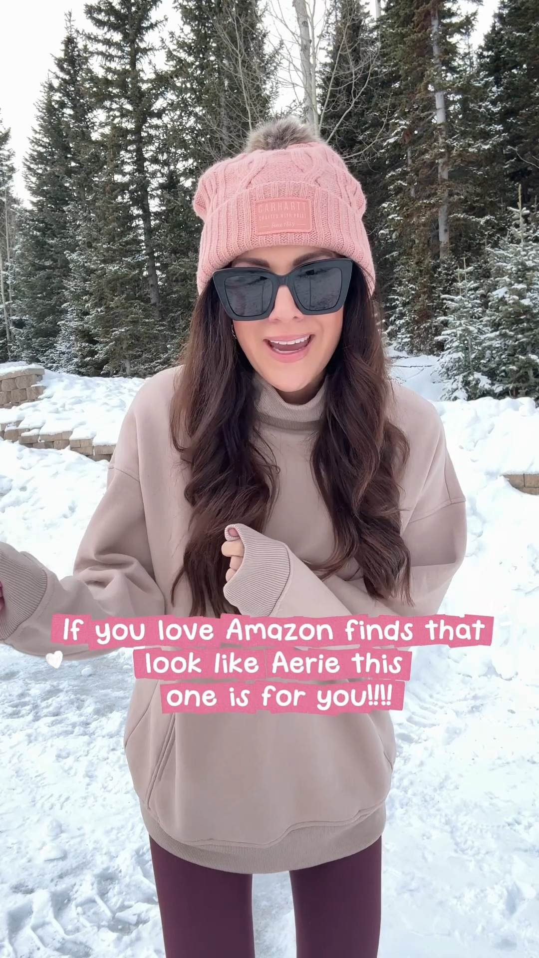 Comment DETAILS to shop this A+ new Amazon find!! The mock neck is on trend, cozy & comes in all the cutest colors😍 & our fav leggings in a fleece lined style!!
.
.
SIZING-
Mock neck pullover-medium
Leggings-small
Boots-run tts, between go down—on sale for $19!!
.
.
Amazon fashion find, 

#LTKFindsUnder50 #LTKSeasonal #LTKSaleAlert