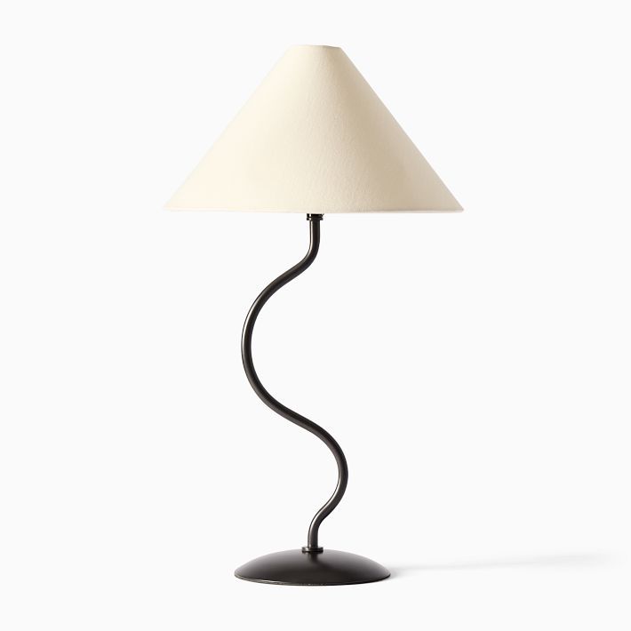 Zigzag Table Lamp (24") | West Elm (US)