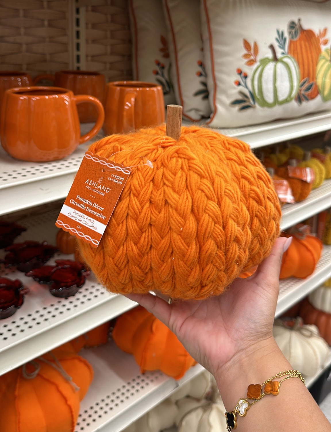 7" Orange Knit Tabletop Pumpkin by Ashland®

#LTKxNSale #LTKHome #LTKSeasonal