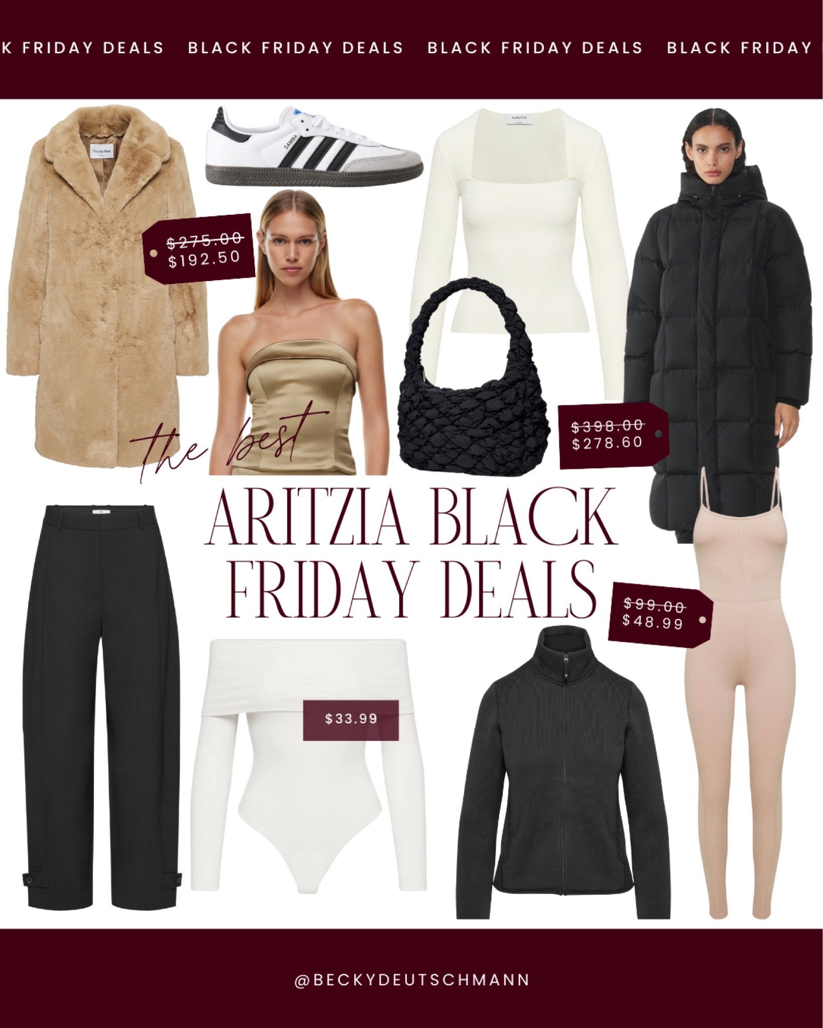 My top picks from the Aritzia Black Friday sale! 🤍

Black Friday. Black Friday sale. Black Friday deals. Aritzia sale. Cyber Monday. Cyber week

#LTKsale #LTKstyletip
