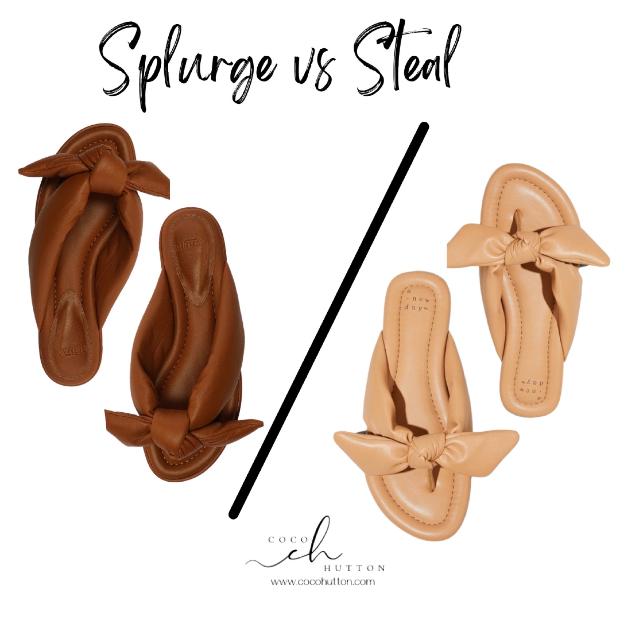 Splurge vs Steal for these adorable, comfortable Alexandre Birman bow sandals 

#LTKunder50 #LTKshoecrush