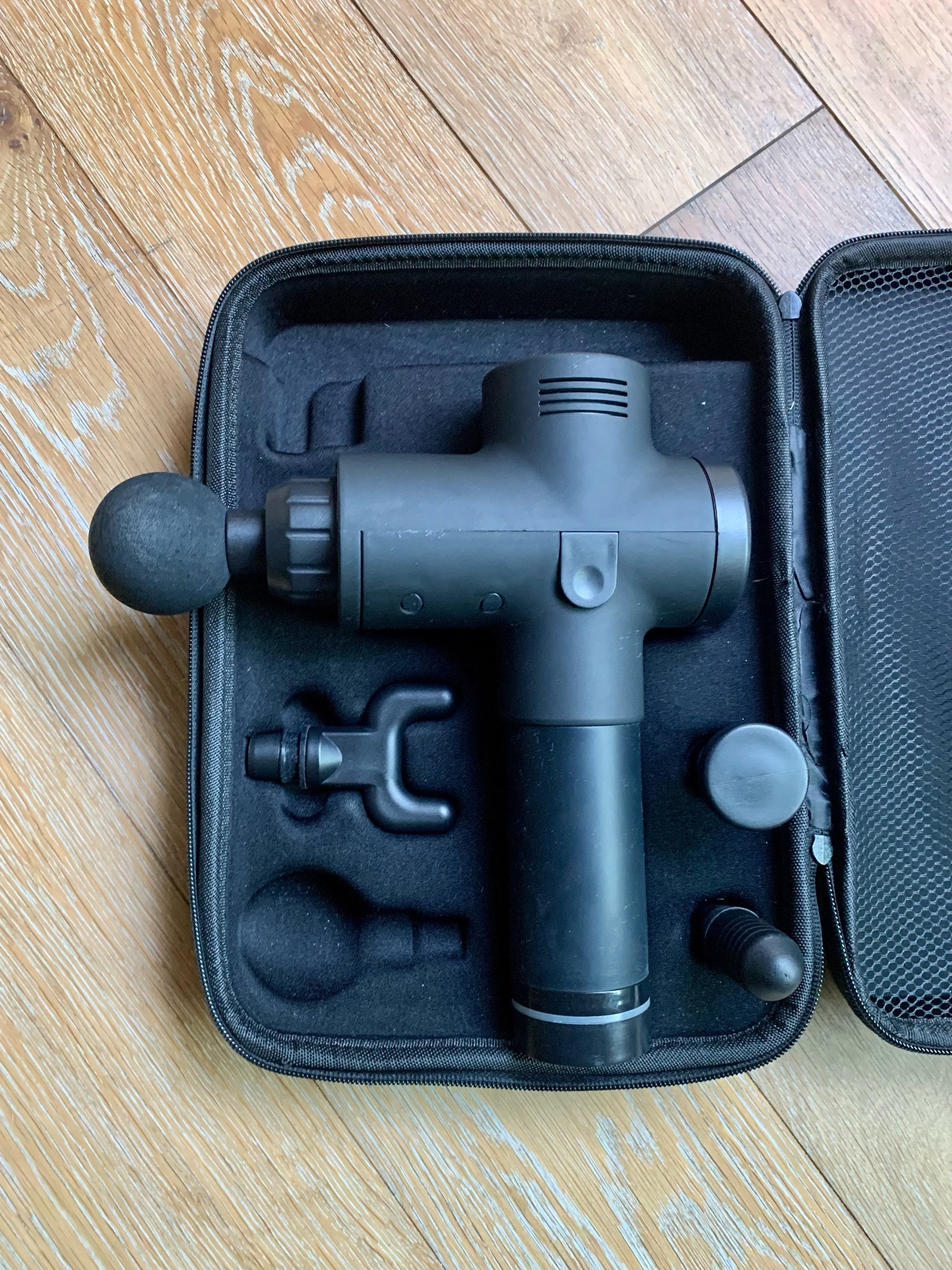 Gift ideas for the Athlete in your family.  I have and love this percussive massage gun, and it is a miracle worker.  Great for releasing trigger points and loosening up tight muscles.  My exact massage gun is no longer available, but but do click to see some of my favorite gift ideas for fitness lovers.  

#LTKCyberWeek #LTKGiftGuide #LTKfitness #LTKover40