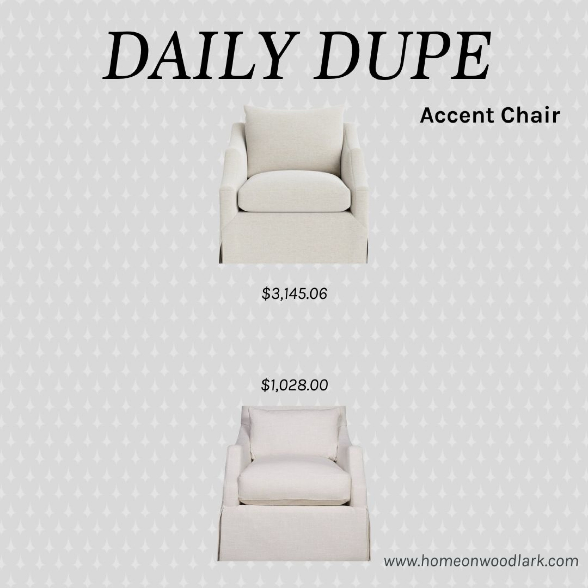 Daily dupe:  Beautiful neutral accent chairs at various price points.  

McGee and Home Everleigh Accent Chair.  Amazon accent chair.  Linen chair.  Neutral living room furniture.  

#LTKfamily #LTKhome
