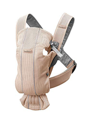 BabyBjörn Baby Carrier Mini, 3D Mesh, Pearly Pink Newborn Carrier (7-25 lbs), Ergonomic, Easy-to-Use | Amazon (US)