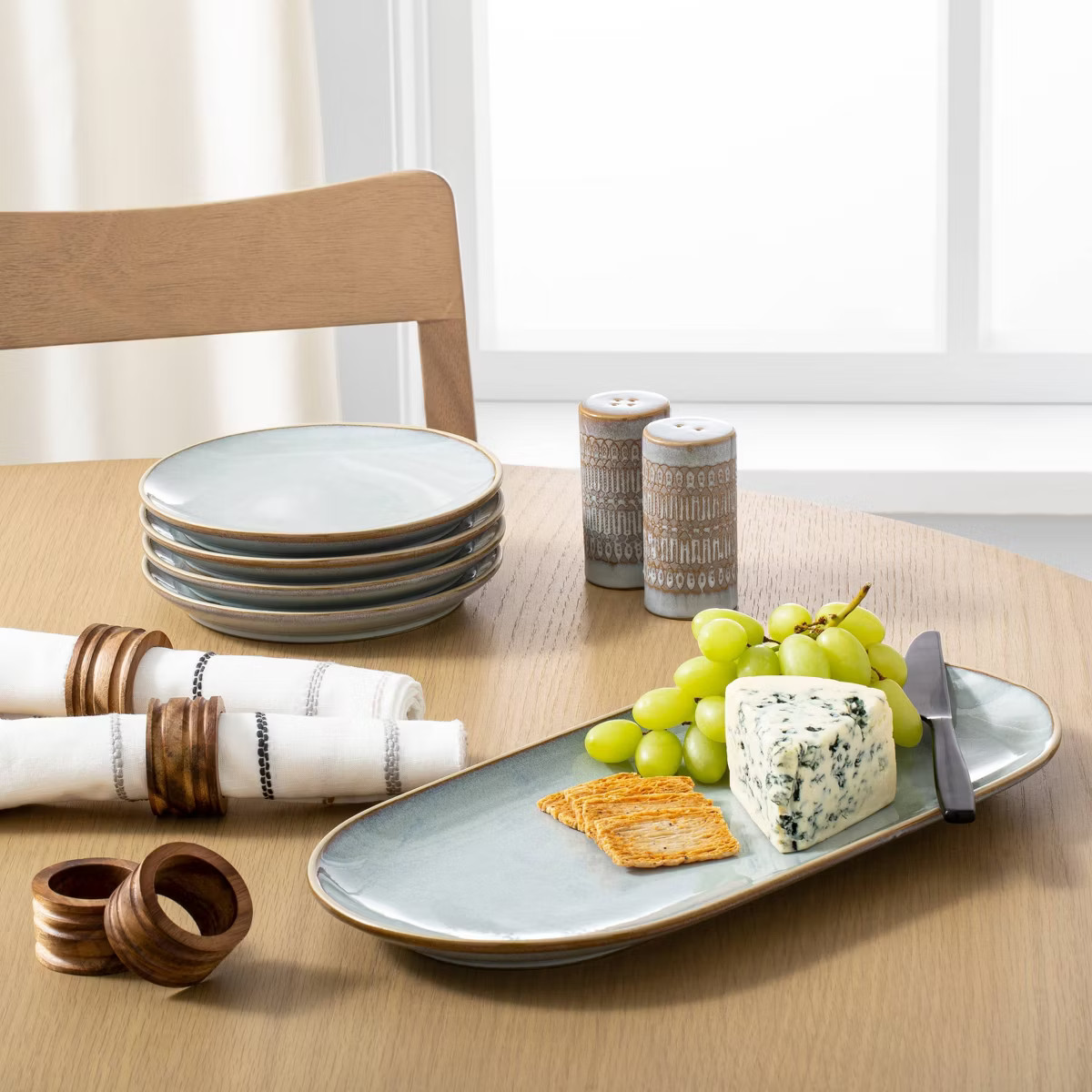 4pc Wooden Napkin Ring Set - Hearth & Hand™ with Magnolia | Target